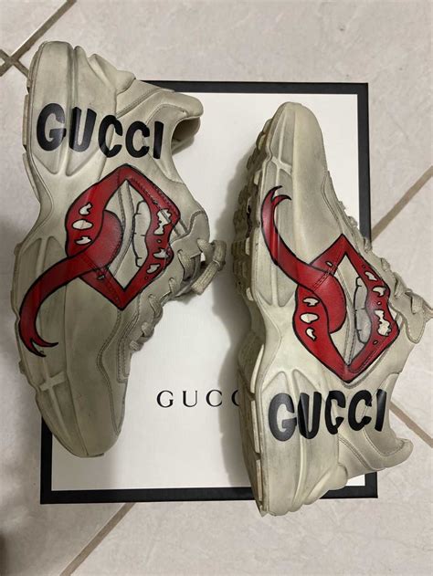 gucci lips sneakers|Gucci sneakers new collection.